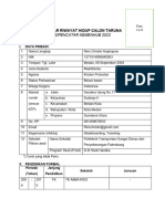 Daftar Riwayat Hidup Calon Taruna: Sipencatar Kemenhub 2023