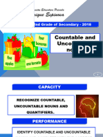 Countable Uncountable Nouns