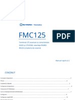 Manual de Utilizare Tracker GPS FMC125