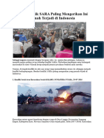 Lima Konflik SARA Paling Mengerikan Ini Pernah Terjadi Di Indonesia-1