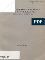 Het Cyanophore Karakter Van Witte Klaver Trifoliu-Wageningen University and Research 173886