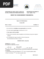 Corrigé CE1D Mathématiques 2024 | PDF | Mathématiques