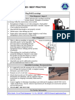 Mag Drill Lesson Learned SOP
