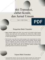 5 - Macam Dokumen Transaksi, Debet Kredit, - Jurnal Umum