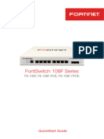 FortiSwitch 108F Series QSG