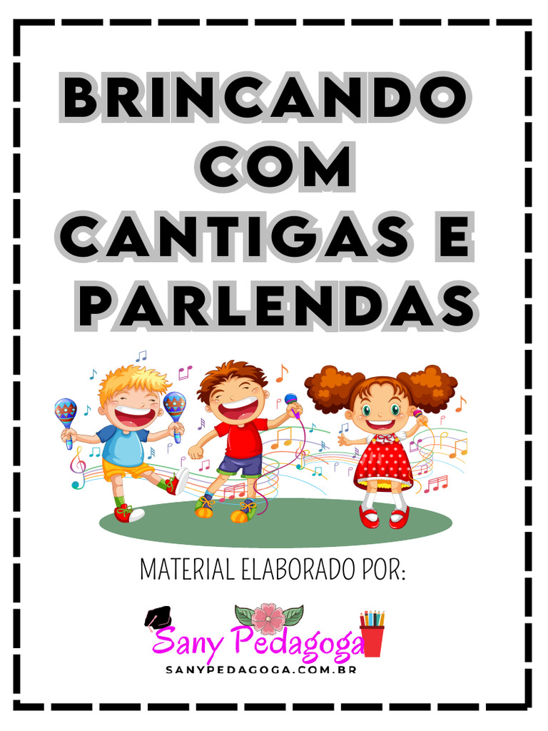 Brincando Com Cantigas e Parlendas Colorida | PDF