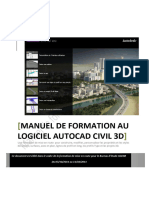 Manuel de Formation de Civil3d