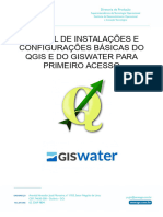 Manual de Configuração Básica Do Gis e Giswater para Usuários - Atualizado