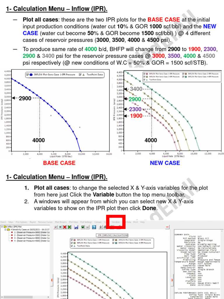 Inflow Performance Analysis in PROSPER | PDF | Sensitivity And ...