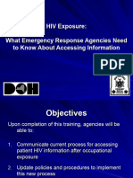 Hiv Exposure - Accessing Information
