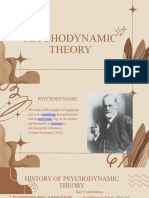 Psychodynamic Learning Theory