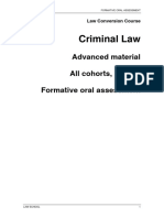 LCC Criminal Law- Formative Advanced materials