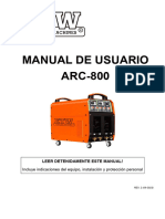 Manual ETW ARC-800