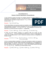 Aula 2 - Lista Circuitos Equilibrados e Desequilibrados