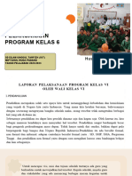 Laporan Pelaksanaan Program Kelas 6