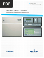 Liebert Deluxe System 3 Chilled Water Installation Manual