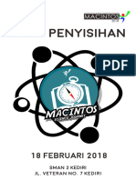 Soal Penyisihan Macintos 2018