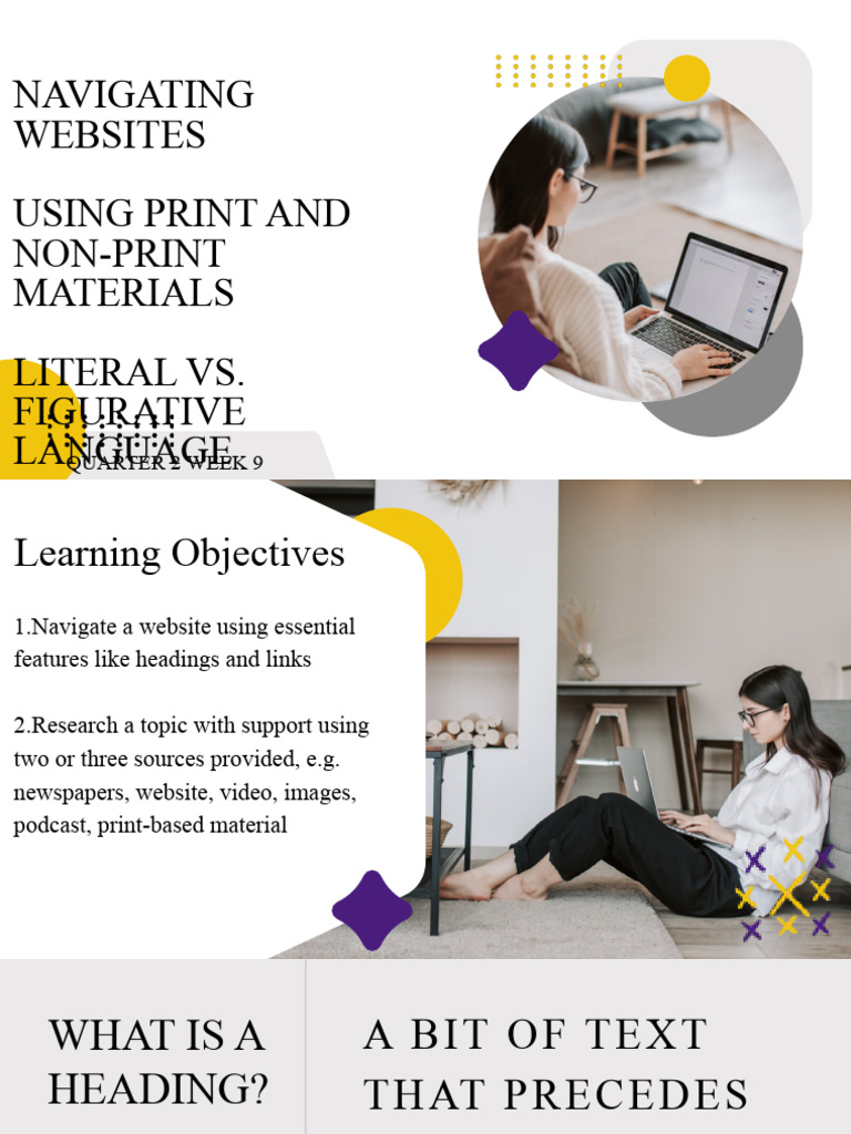 Navigating-Websites 20240114 141812 0000 | PDF | Websites | World Wide Web