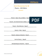 Physics - ANSWERS - Homer, Piętka and Heathcote - Fifth Edition - Oxford 2023 (Semi-Official)