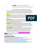 Detailed Information About The Chosen Cases of Territorial Disputes in Contemporary World History