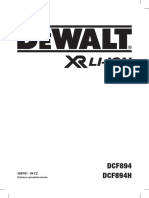 CZ Dewalt DCF894 Manual