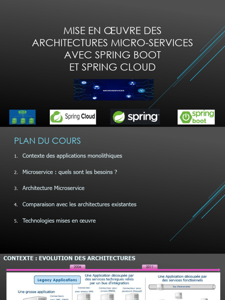 Architectures Microservices avec Java | PDF | Machine virtuelle | Java ...