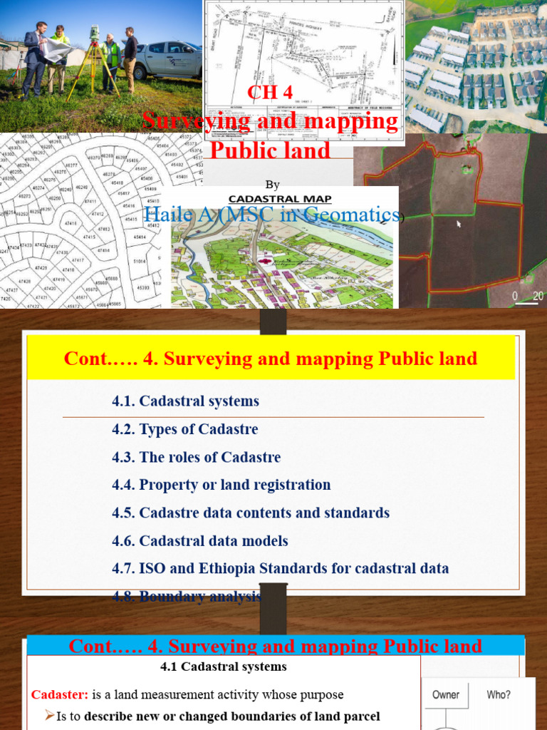 4 Surveying and Mapping Public Land | PDF | Property Law | Real ...