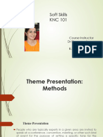 Theme Presentation
