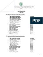 List of Sub-Committees 2021-22.