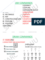 ACAD Draw Menu