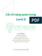 Bảng từ vựng level 2