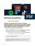 Derecho de Peticion