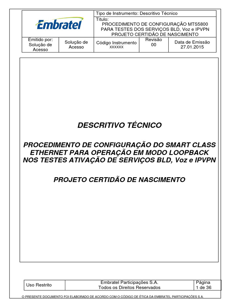 Descritivo Tecnico Jdsu Smartclass Pdf Endere O De Ip Roteador