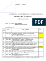 Consilierea Parintilor 2023-2024