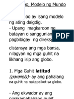 Lesson1 Ang Globo at Ang Mapa