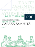Ebook Caraka Samhita - Traite Fondamental de La Medecine Ayurvedique 2. Les Therapeutiques