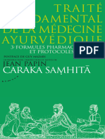 Ebook Caraka Samhita - Traite Fondamental de La Medecine Ayurvedique 3. Formule Pharmaceutique Et Protocole de Soins