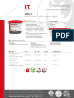 Product Data Sheet BORNIT Reactive Asphalt English