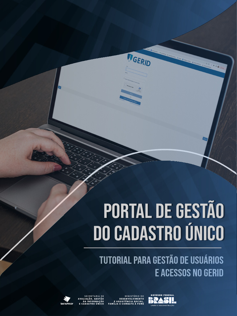 Tutorial de Acesso e Gestão no GERID | PDF | Janela (informática) | Senha