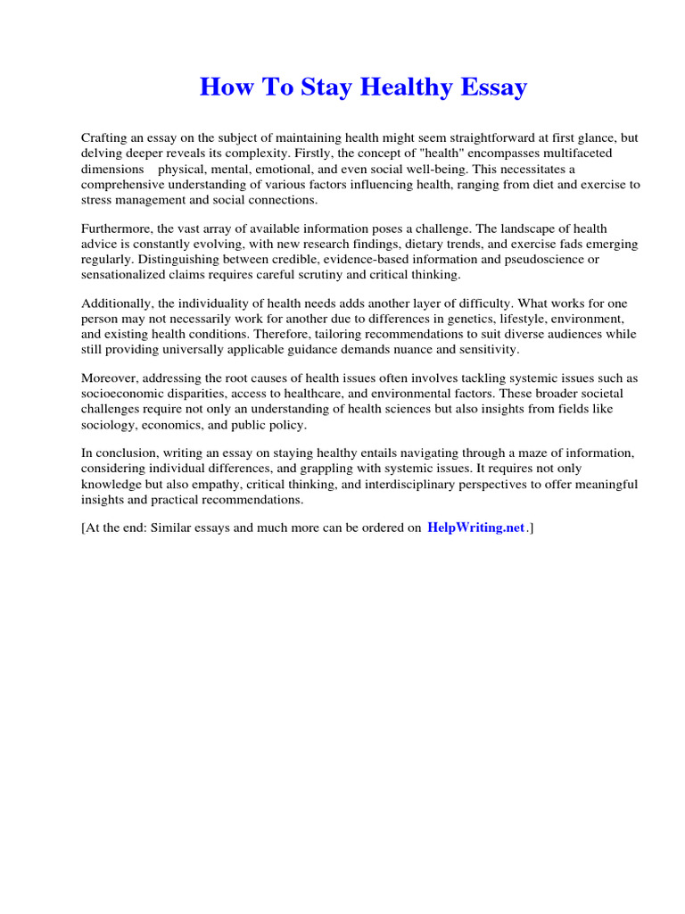 how-to-stay-healthy-essay-pdf-electric-motor-direct-current