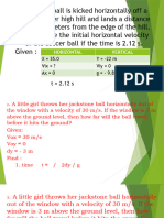 Projectile Motion