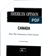 Canada - ow the Communists Took Control READ FIRST