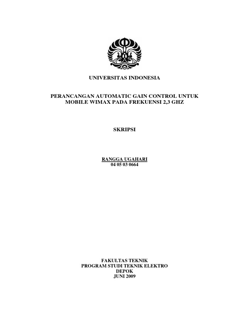  123dok com universitas indonesia perancangan automatic gain control