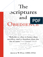 Arthur W. Pink Las Escrituras y La Obediencia