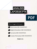 Analisis Laporan PTK - klp4 - PGSD 5g