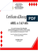 Certificate 2017