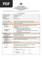 Lesson Plan in Math 7: Schools Division of Catbalogan City Samar National School Catbalogan City