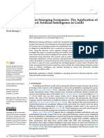 Application of AI in Credit Risk Asseement in Emerging Economies