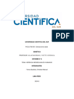 Informe Herencia Medeliana en Humanos