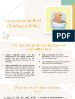 Ringkasan Memandikan Bayi-Summary of Bathing The Baby